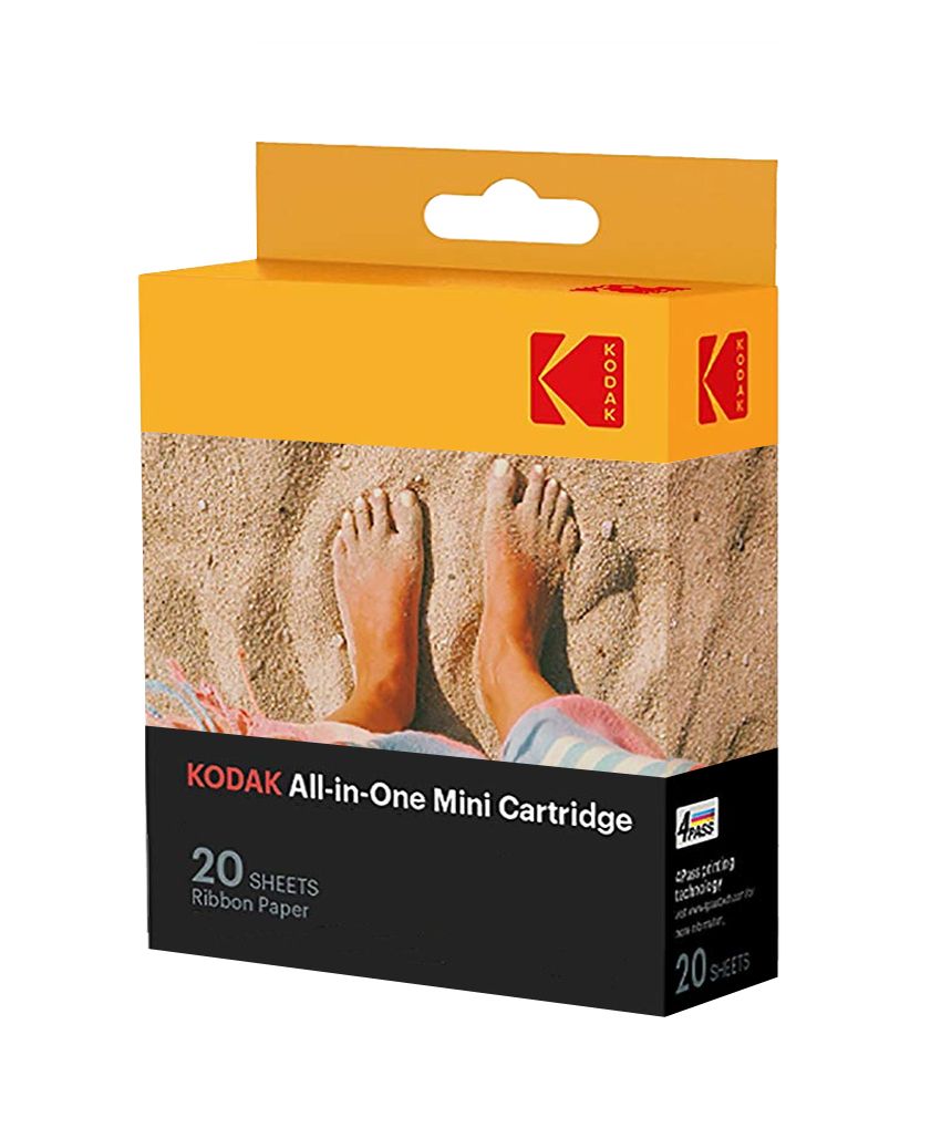 Kodak ICRG330 - 30-Pack Photo Paper and Cartridges, 7.6 x 7.6 cm (Compatible with Kodak Mini Shot C300, C300R, P300)