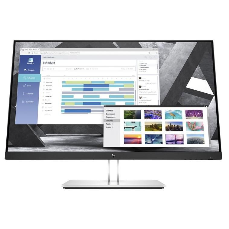 HP E27q G4 LED Monitor - 27" QHD 2560x1440 @ 60Hz - IPS - Black
