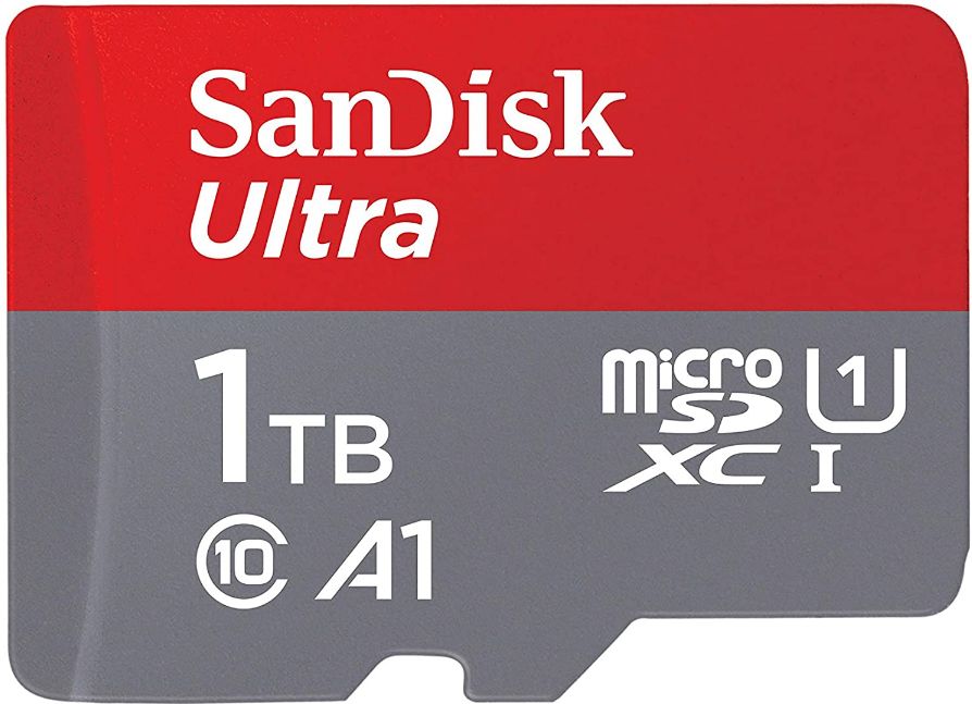SanDisk microSDXC Ultra 1TB + SD Adapter