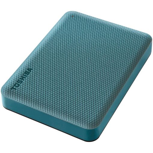 Toshiba Canvio Advance 4TB External Hard Drive - 2.5-inch, USB 3.2 Gen 1 - Green