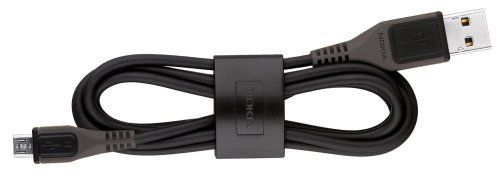 Cable USB Nokia CA-101 - Compatible con Nokia 2690, 52XX, 5530, 63XX, 66XX, 67XX, 72XX, C2, C3, C5, E7, E73, N810, N97, X2, X6