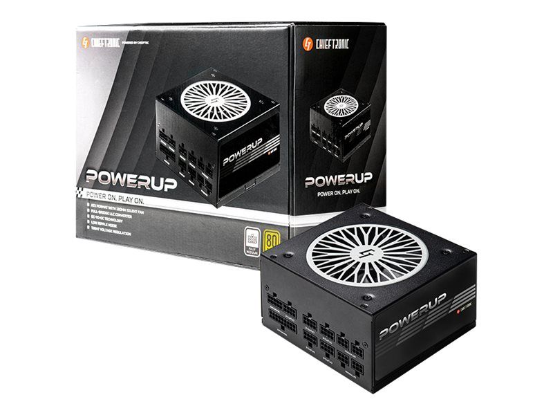 Chieftec PowerUp 550W ATX12V PSU - 80 PLUS Gold Certified