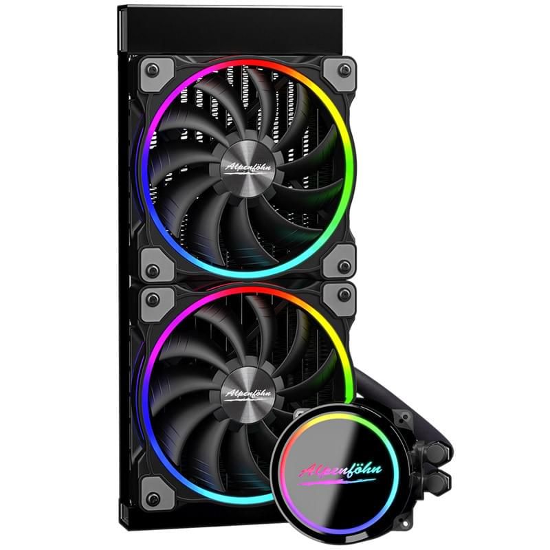 Alpenföhn Glacier Water 240 High Speed All-in-One Water Cooling, Black
