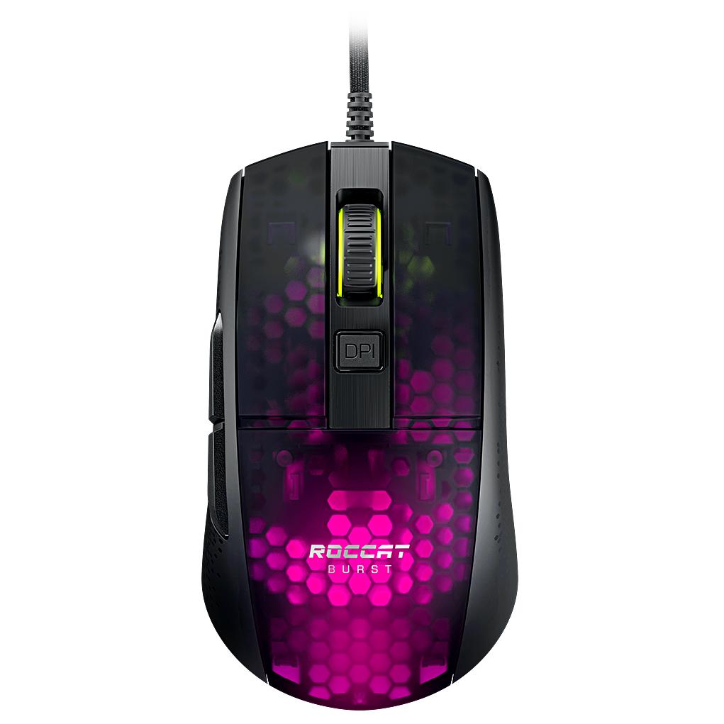 ROCCAT Burst Pro Gaming Mouse (Right-Handed, USB Type-A Optical, 16000 DPI)