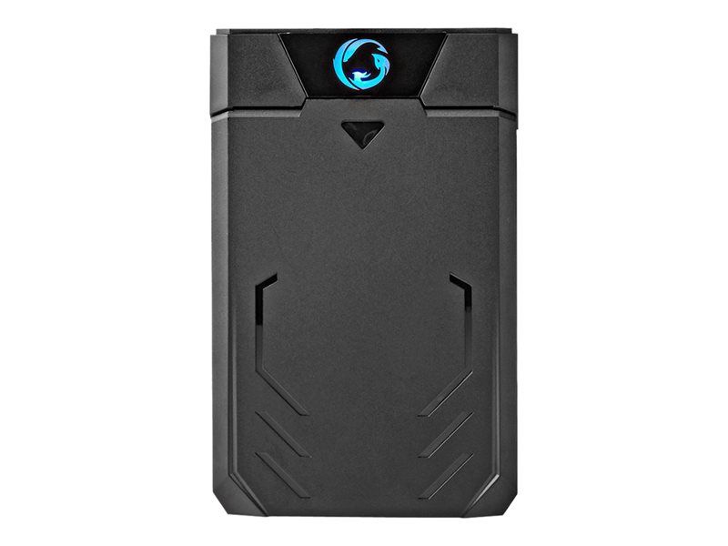 Encapsulador externo de juego Nedis - 2,5" - SATA 6Gb/s - USB 3.1 - Negro