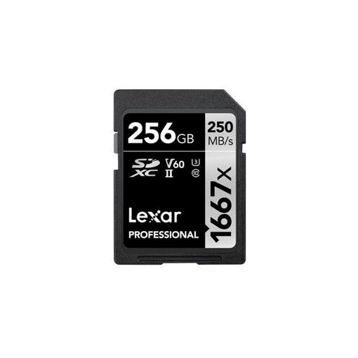 Lexar SDXC 256GB UHS-II Class 10 Memory Card