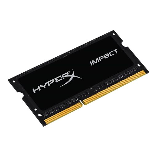 Módulo de memoria HyperX Impact Black Series 4GB DDR3L (204 pines, 1866 MHz / PC3L-14900, CL11, 1.35V/1.5V, sin búfer, no ECC)