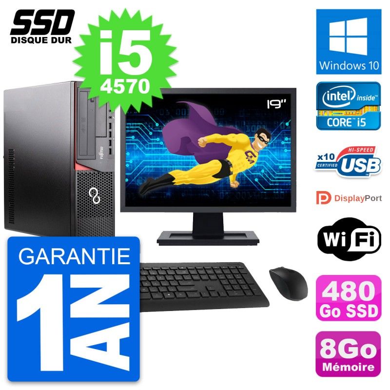 Fujitsu E920 DT 19-Inch Desktop PC