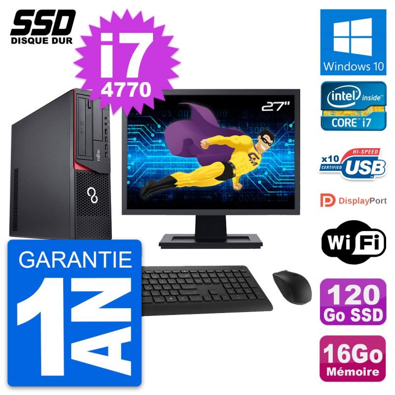 Fujitsu E920 DT 27-Inch Desktop PC