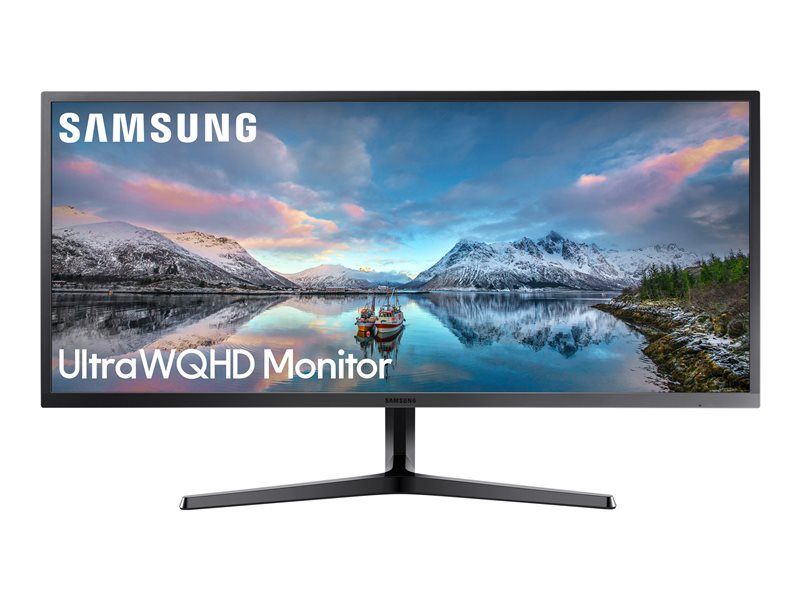 Samsung S34J550WQR - 34" LED Screen - UWQHD 3440 x 1440 @ 75Hz - VA - 300 cd/m² - 4ms - 2x HDMI, DisplayPort