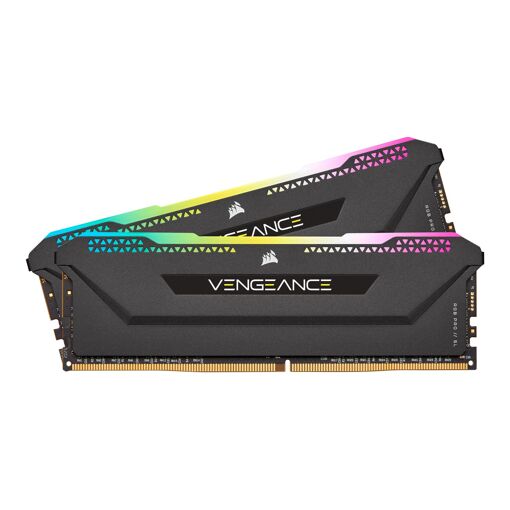 Kit Corsair Vengeance RGB Pro SL de 32GB (2x16GB) DDR4 - 3200MHz, CL16, 1.35V, Memoria sin búfer no ECC