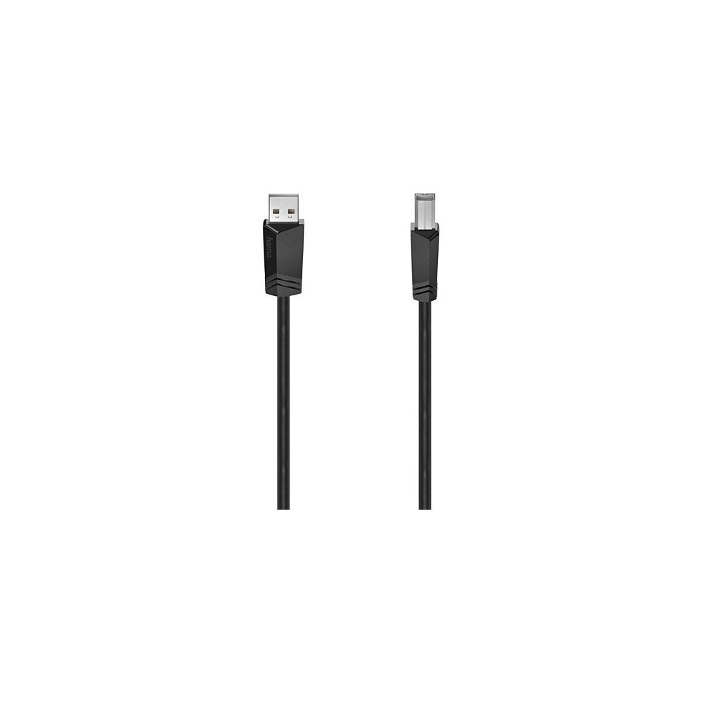 Hama USB Cable, USB 2.0, 480 Mbit/s, 1.5m
