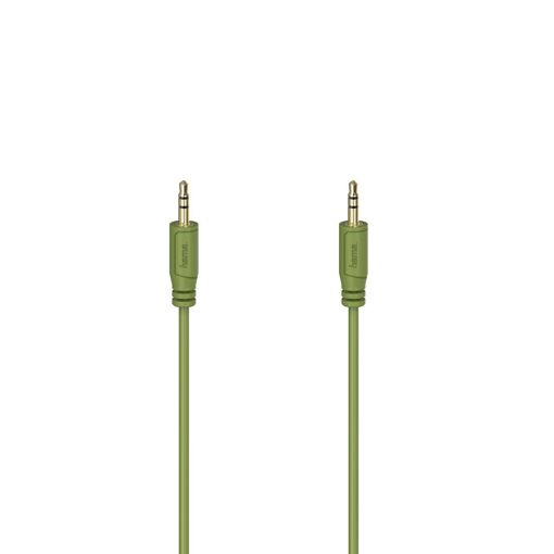 Cable de audio Hama Flexi-Slim 0,75 m