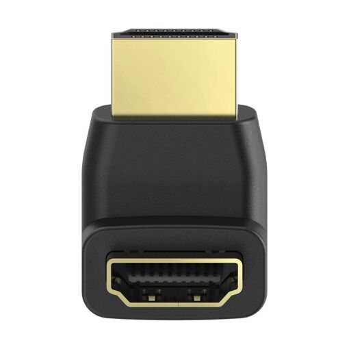 Adaptateur HDMI Hama à angle droit (90°), mâle - femelle, haute vitesse