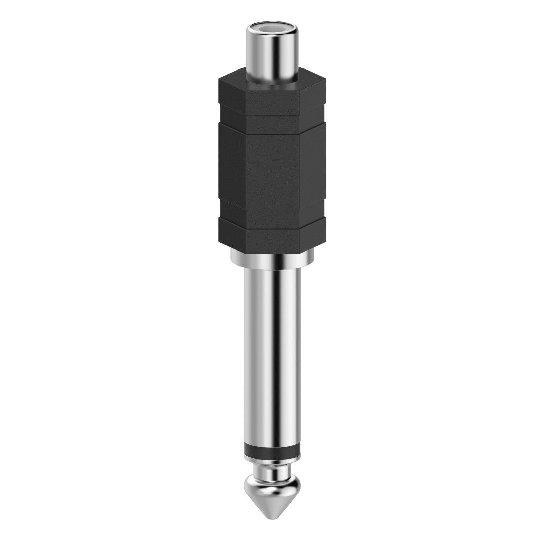 Adaptateur audio Hama - Fiche RCA femelle vers jack mono mâle 6,3 mm