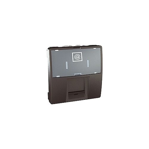 Schneider Unica RJ45 Cat. 6 STP Module - 2 Modules - Graphite