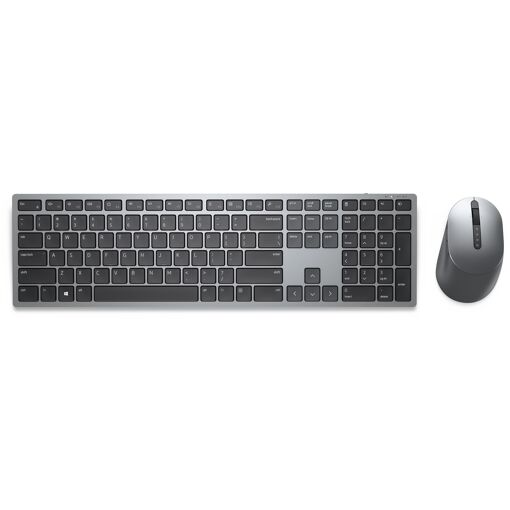 Clavier et souris sans fil Dell Pro Plus KM7321W - AZERTY - Gris titane