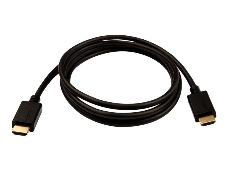 V7 HDMI Cable - 2m Black Shielded HDMI to HDMI - 8K UHD Support