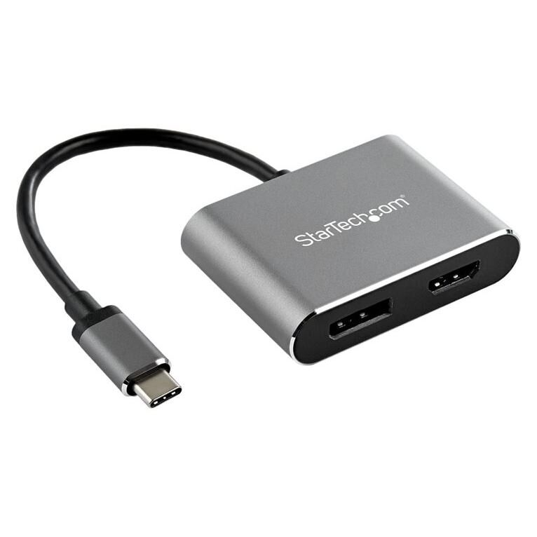 Adaptador Startech CDP2DPHD USB-C a DisplayPort o HDMI - 4K 60Hz - Convensor 2 en 1