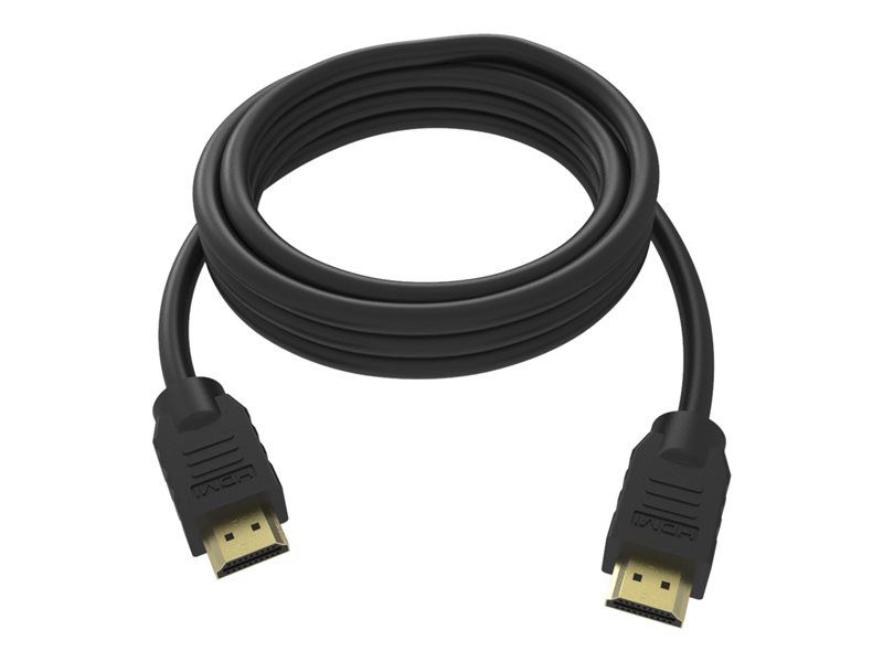 Câble HDMI Vision Professionnel avec Ethernet - Noir - 50 cm - Prise en charge 4K