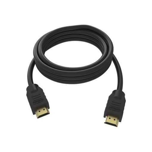 Cable HDMI Profesional Visión con Ethernet - Negro - 50 cm - Compatibilidad 4K