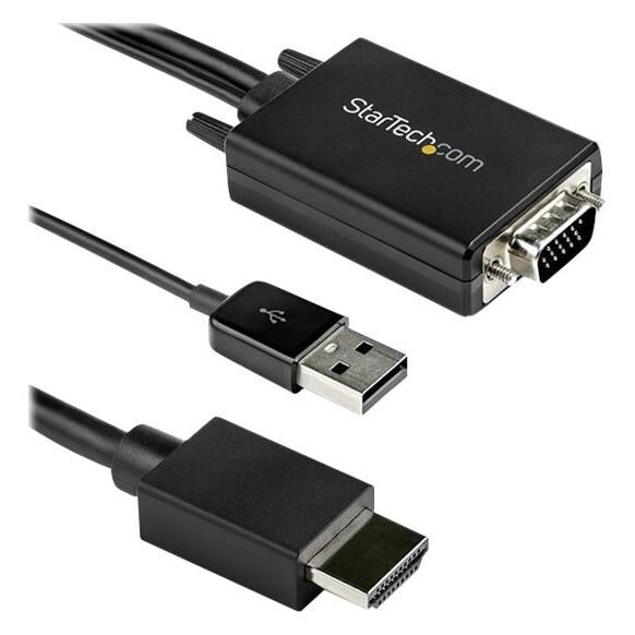 Cable adaptador Startech VGA a HDMI de 3 metros
