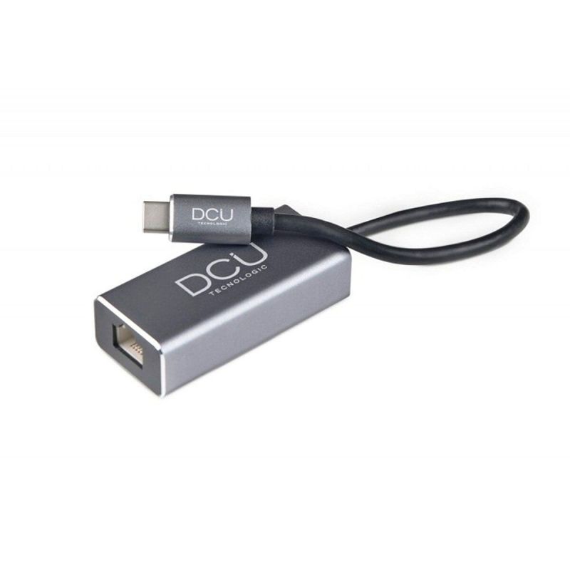 Dcu USB-C to RJ45 Gigabit Ethernet Adapter 1000 Mbps