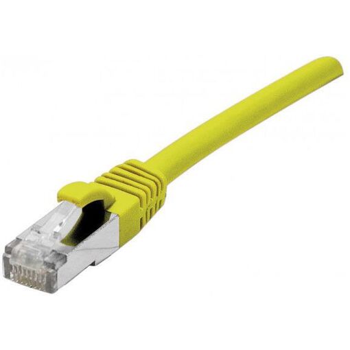 Cable RJ45 Categoría 6A SSTP (S/FTP) Recto 3m (Amarillo)