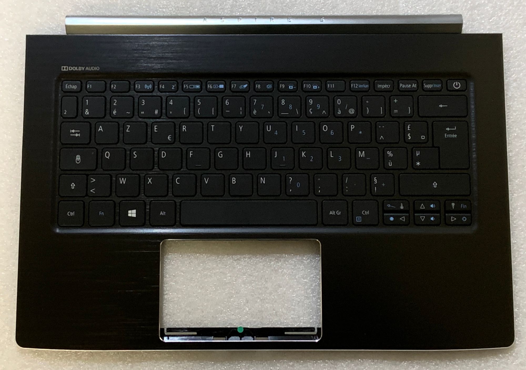Acer Aspire S5-371 French AZERTY Keyboard (6B.GCHN2.015) - Black