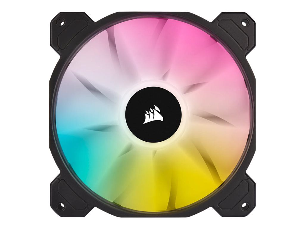 Kit de ventilateur Corsair iCUE SP140 RGB Elite - Ventilateur de boîtier système de 140 mm