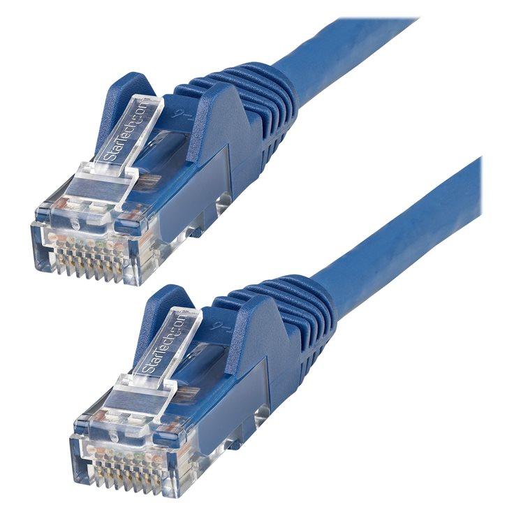 StarTech 2m Ethernet Cable CAT6 - LSZH, Blue, Snagless, PoE, 10 GbE