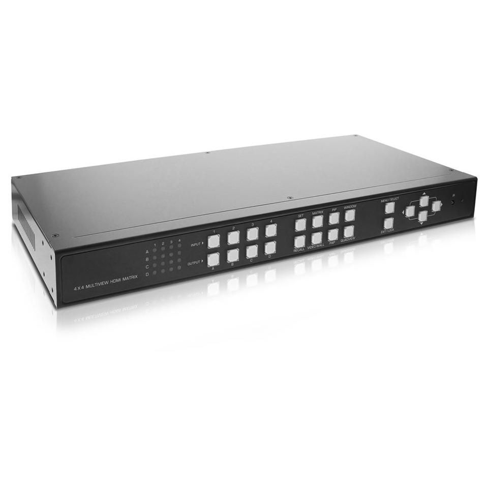 INTOS ELECTRONIC 4x4 HDMI Matrix Switch