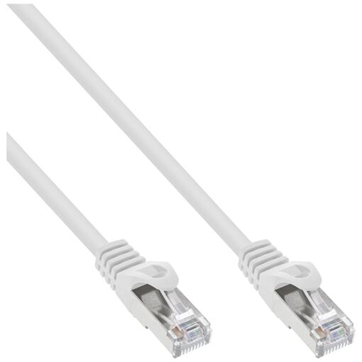 INTOS ELECTRONIC SFTP CAT 5e Molded Cable, 7.5m, RJ-45 (M) to RJ-45 (M), White