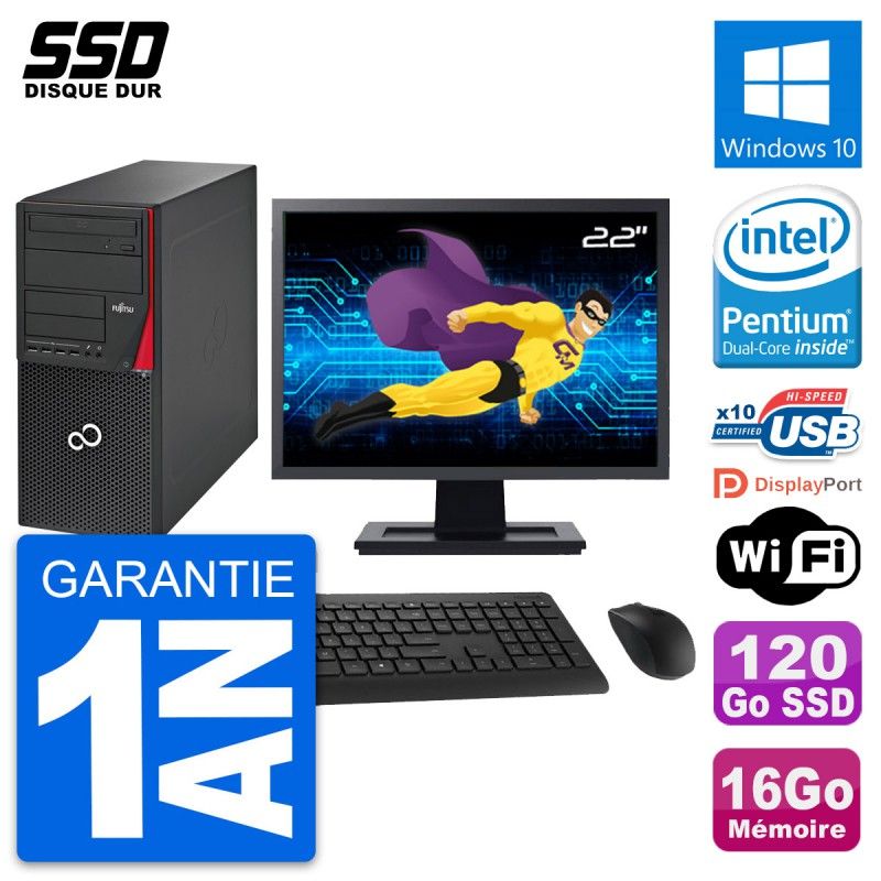 Fujitsu P720 22-Inch Desktop Computer