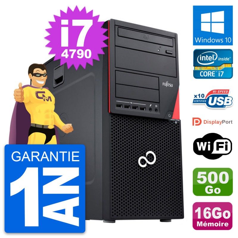 Fujitsu Esprimo P720 Intel i7-4790 16GB 500GB Windows 10 PC Tour
