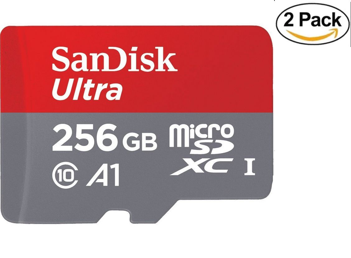 Sandisk Ultra 256GB Micro SD Card (Class 10, UHS-I, 120MB/s)