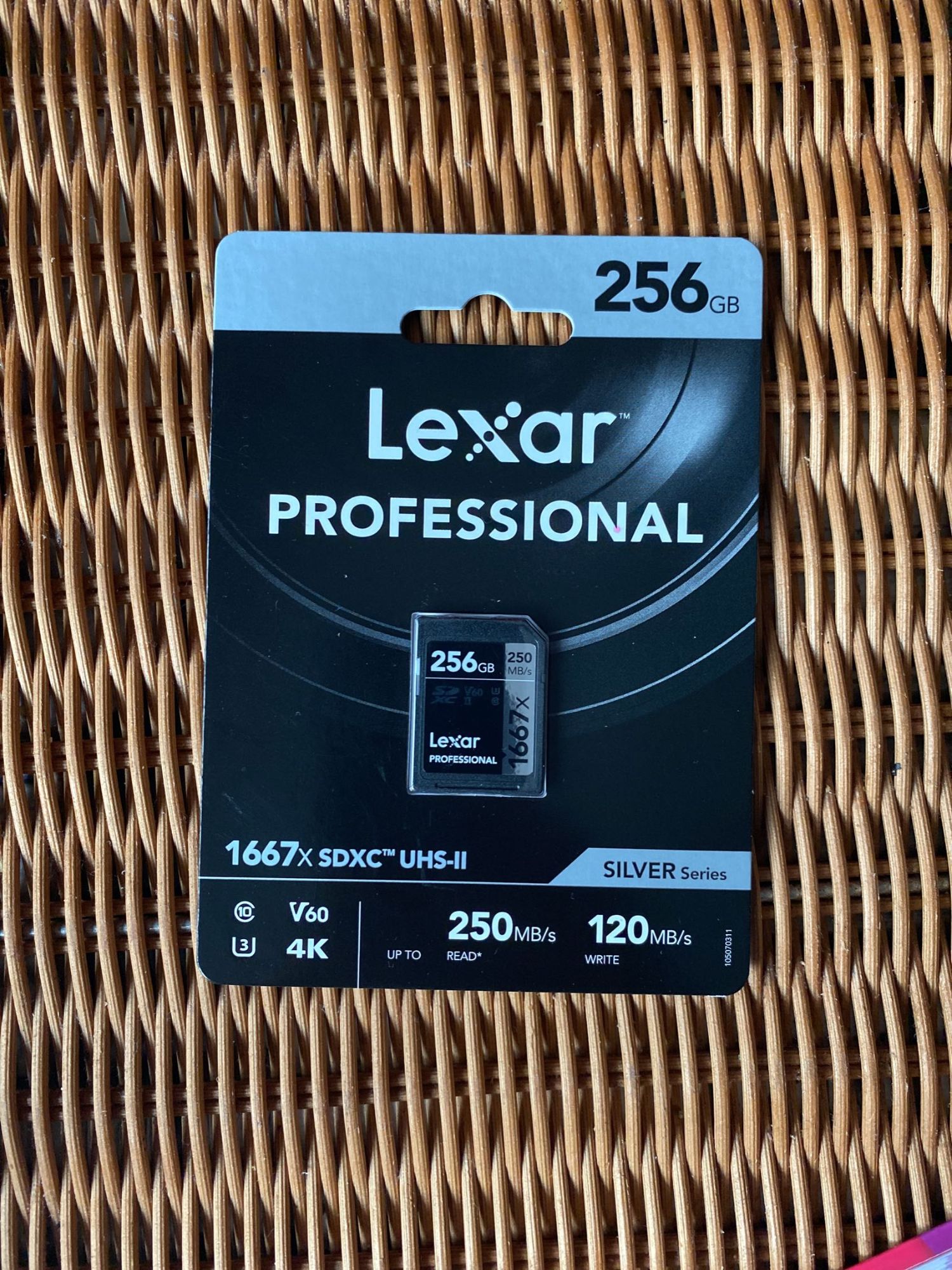 Lexar 256GB SDXC UHS-II Memory Card