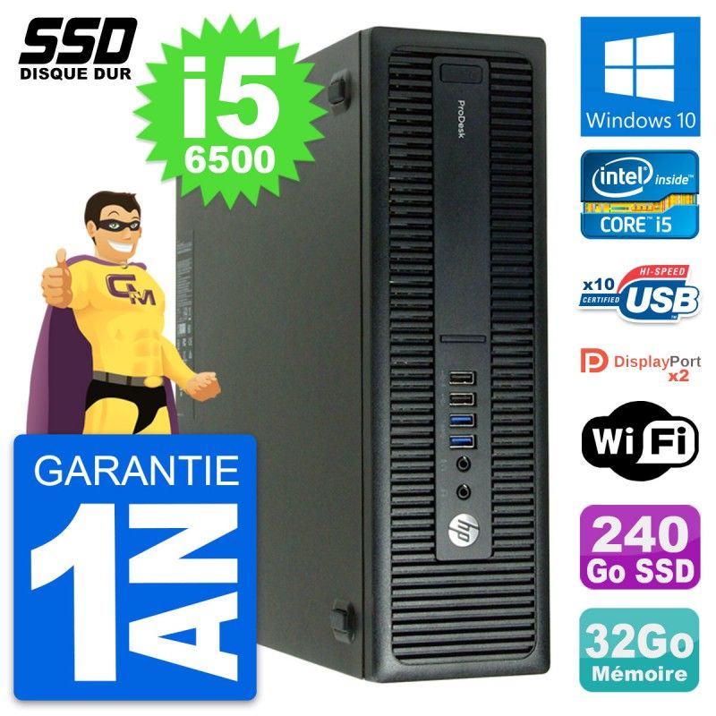 HP ProDesk 600 G2 SFF Desktop Computer
