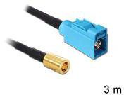 Delock FAKRA Z to SMB Cable - 3m