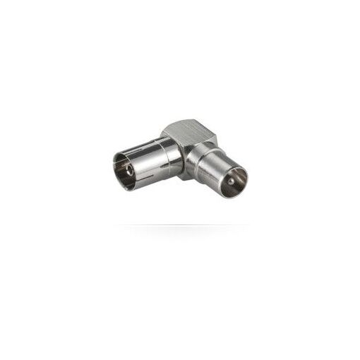 MicroConnect RF Adapter - F Female to Male Coaxial Connector - Inclined