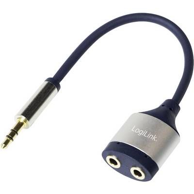 2direct Audio Splitter - 3.5mm Stereo Mini Jack Female to Male - 18cm