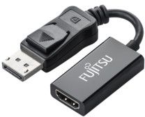 Fujitsu Video Adapter - 6in - Black - 4K Support