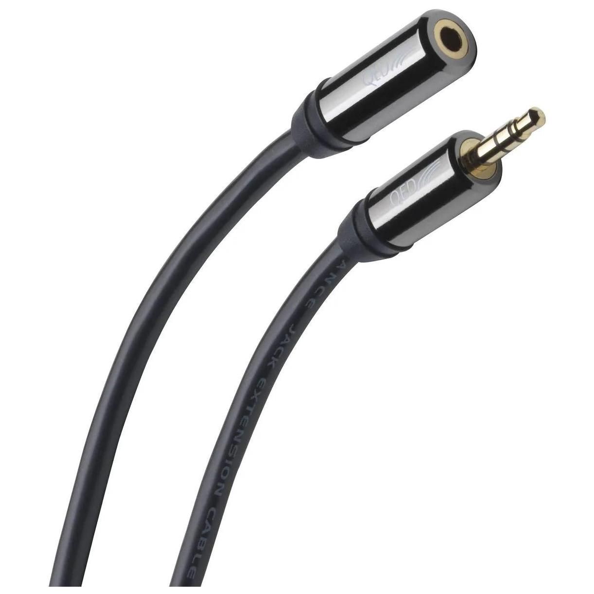 Armour Home Electronics Audio Extension Cable - 5m Stereo Mini-Phone Male to Female - Graphite