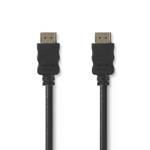 Nedis HDMI Cable with Ethernet - 15m Shielded - Black
