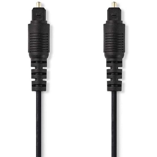 Nedis Audio Digital Cable (Optic) - 2m, Black, Round