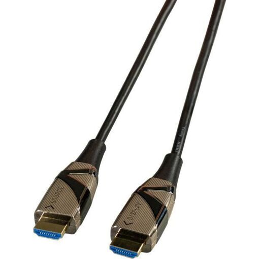 Cable HDMI con Ethernet de IC Intracom - Negro, 20 m, Compatibilidad 4K