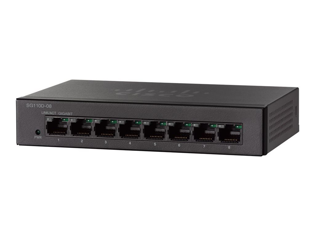 Cisco SG110D-08 8-Port Gigabit Switch