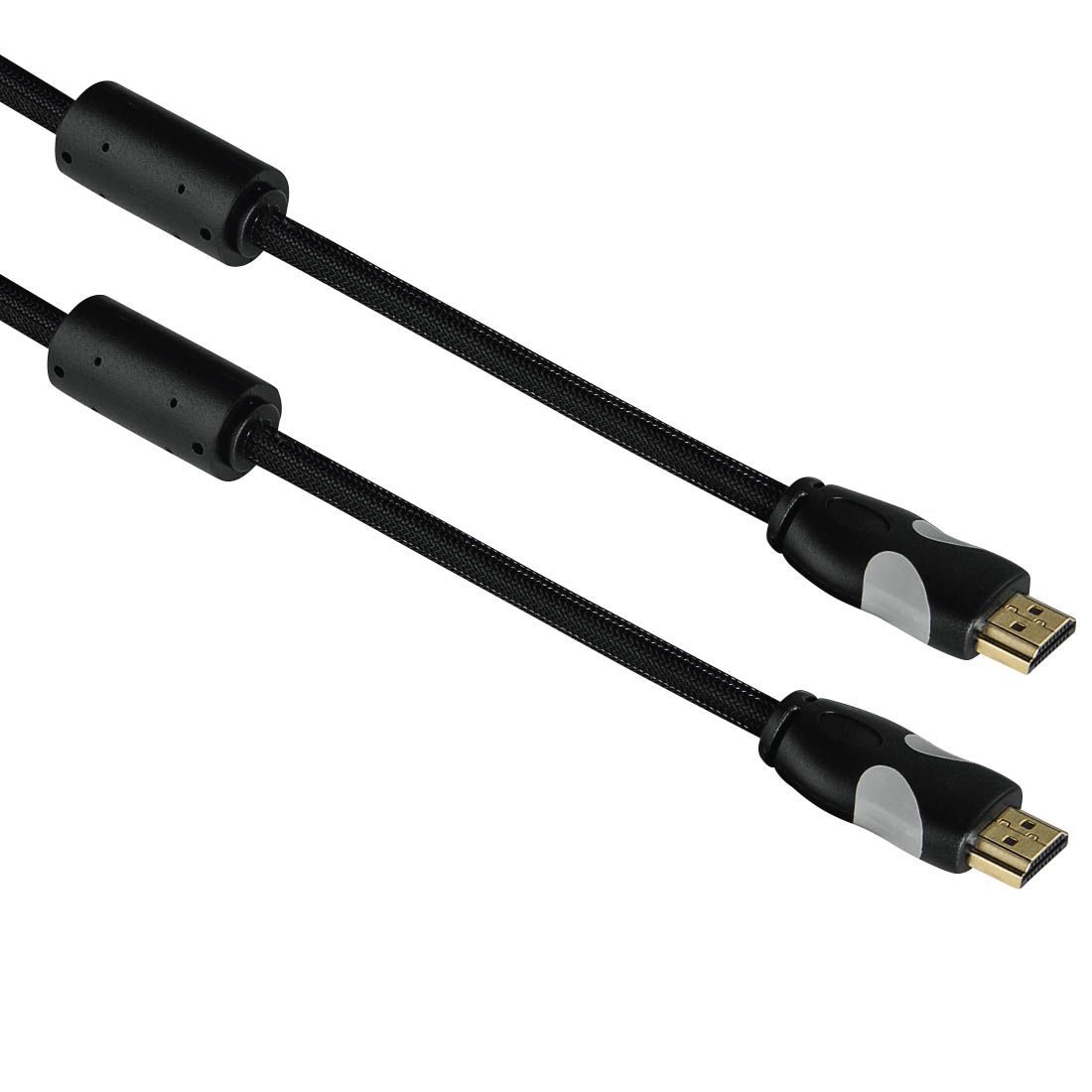 Câble HDMI Haut Débit Hama avec Ethernet, 3 m (Plaqué Or)