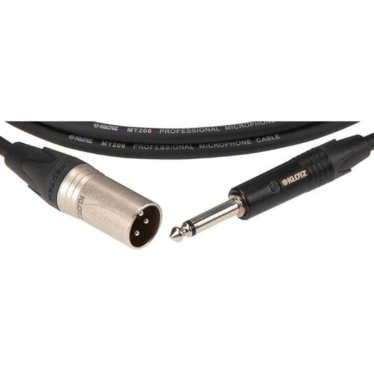 Klotz XLR Male to Jack 2-Pin Cable, 5m
