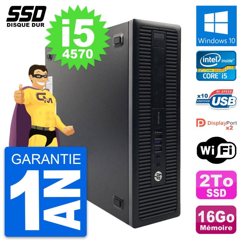HP ProDesk 600 G1 SFF Desktop Computer